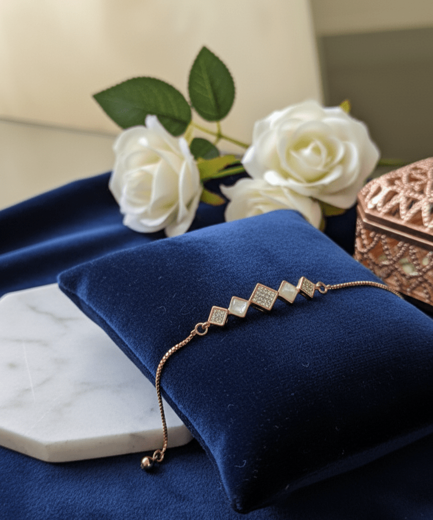 Elegant Rose Gold Bracelet - GREYS∞UL