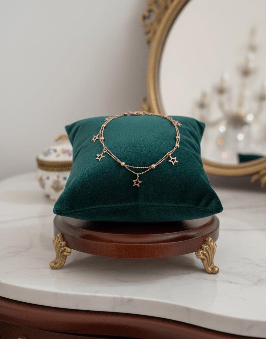 Celestial Charm Rose Gold Bracelet - GREYS∞UL