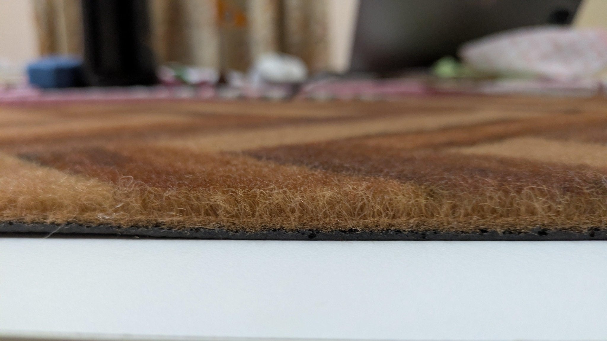 Premium Anti - Slip Door Mat with Wooden Texture Design (40x60 cm) - GREYS∞UL