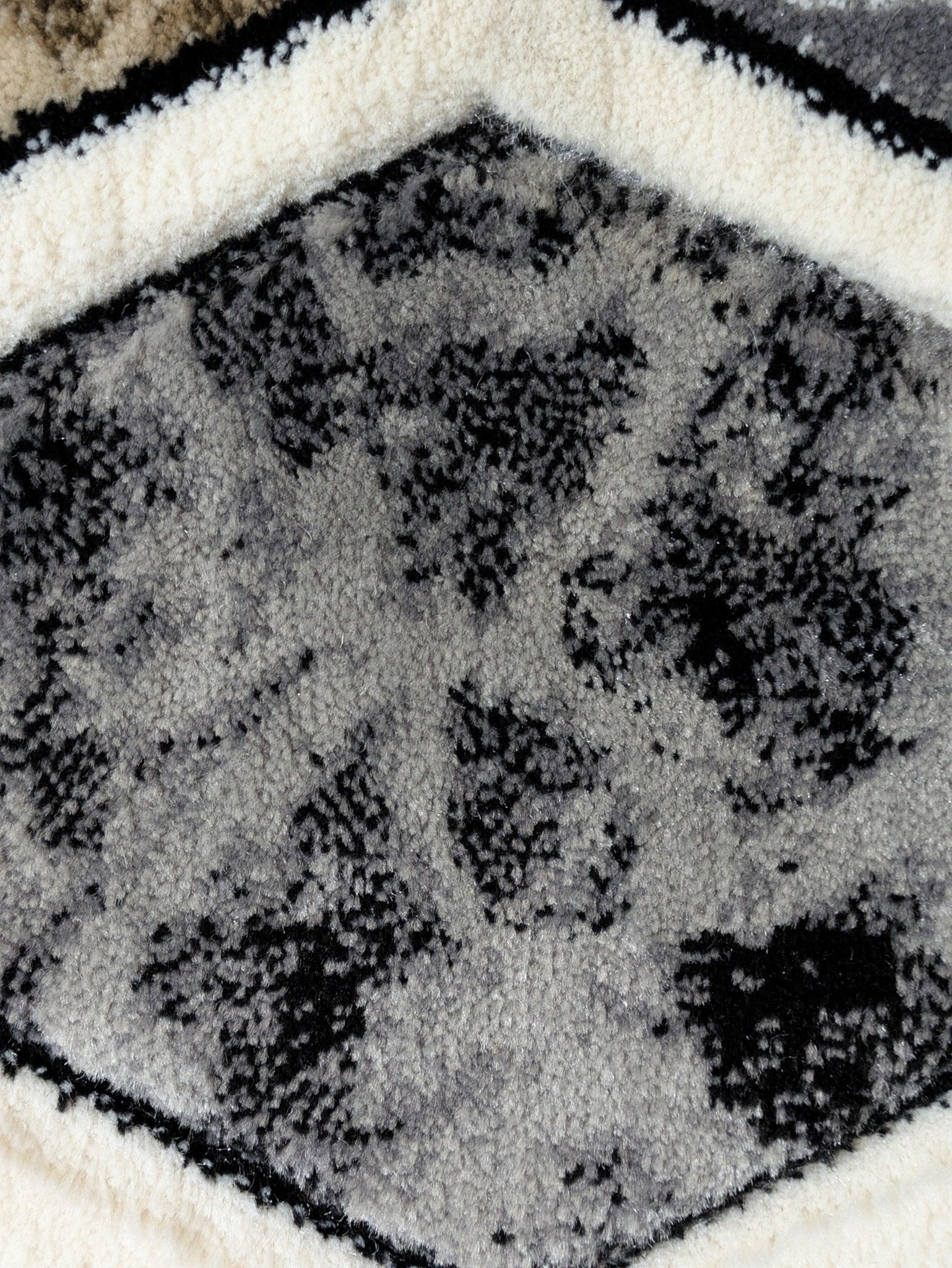 Hexa Elegance soft - Feel Floor Mat – Modern (40x60 cm) - GREYS∞UL